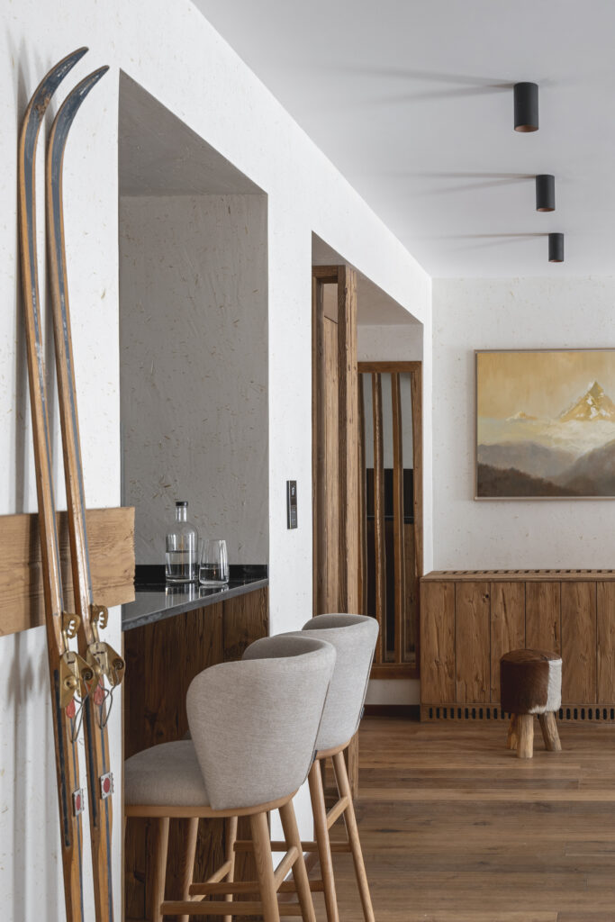 Екстериор в Flora Boutique Hotel – зимен изглед · планинска атмосфера