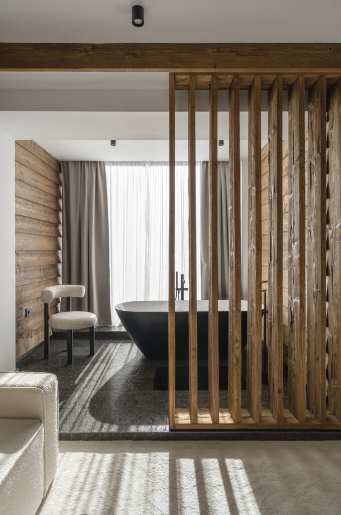Екстериор в Flora Boutique Hotel – зимен изглед · планинска атмосфера