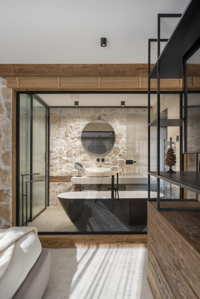 Екстериор в Flora Boutique Hotel – зимен изглед · планинска атмосфера