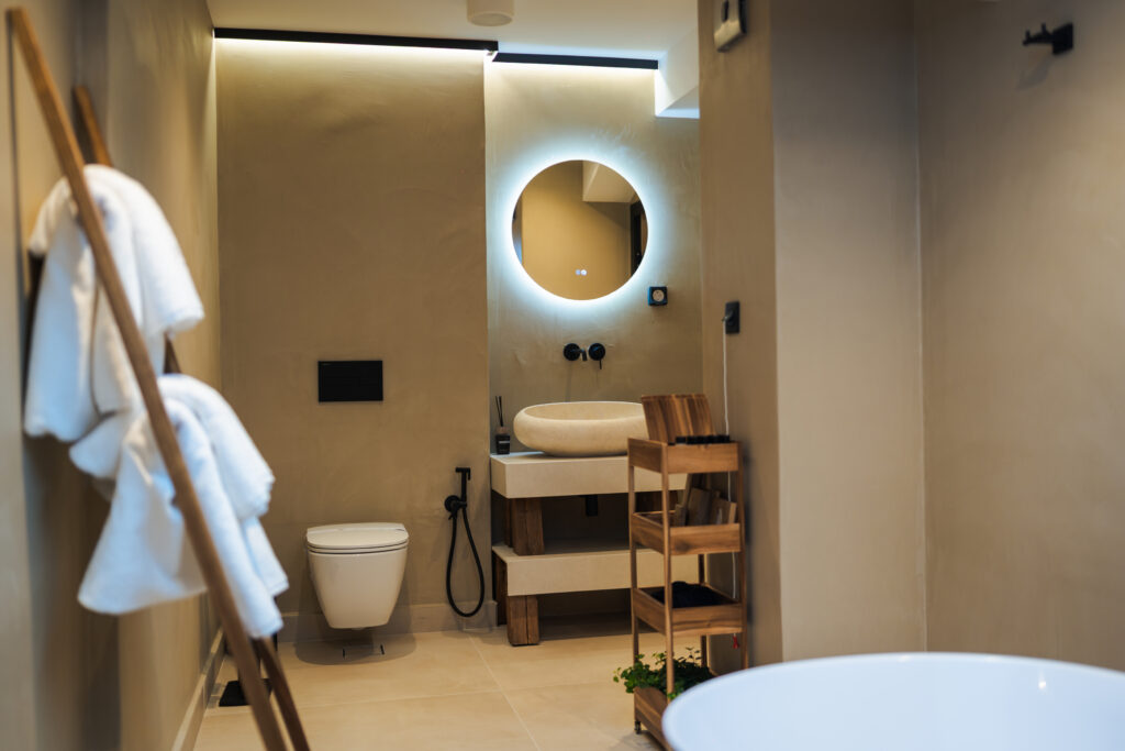 Екстериор в Flora Boutique Hotel – зимен изглед · планинска атмосфера