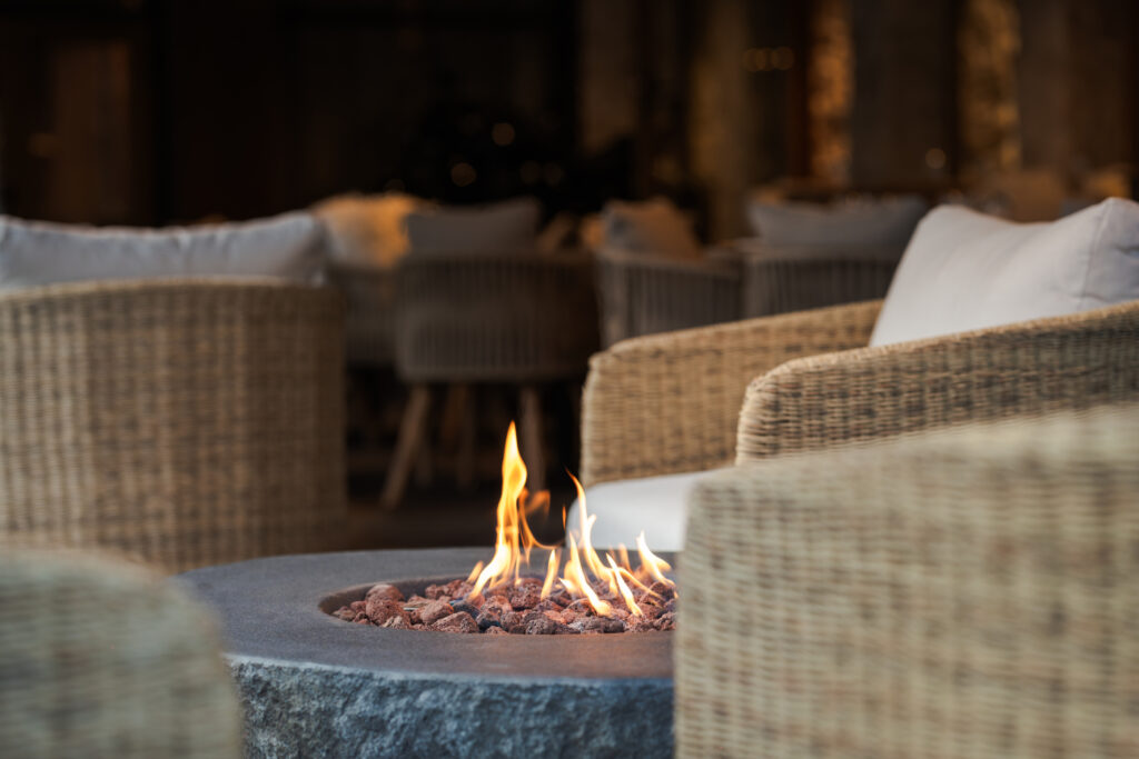 Екстериор в Flora Boutique Hotel – зимен изглед · планинска атмосфера