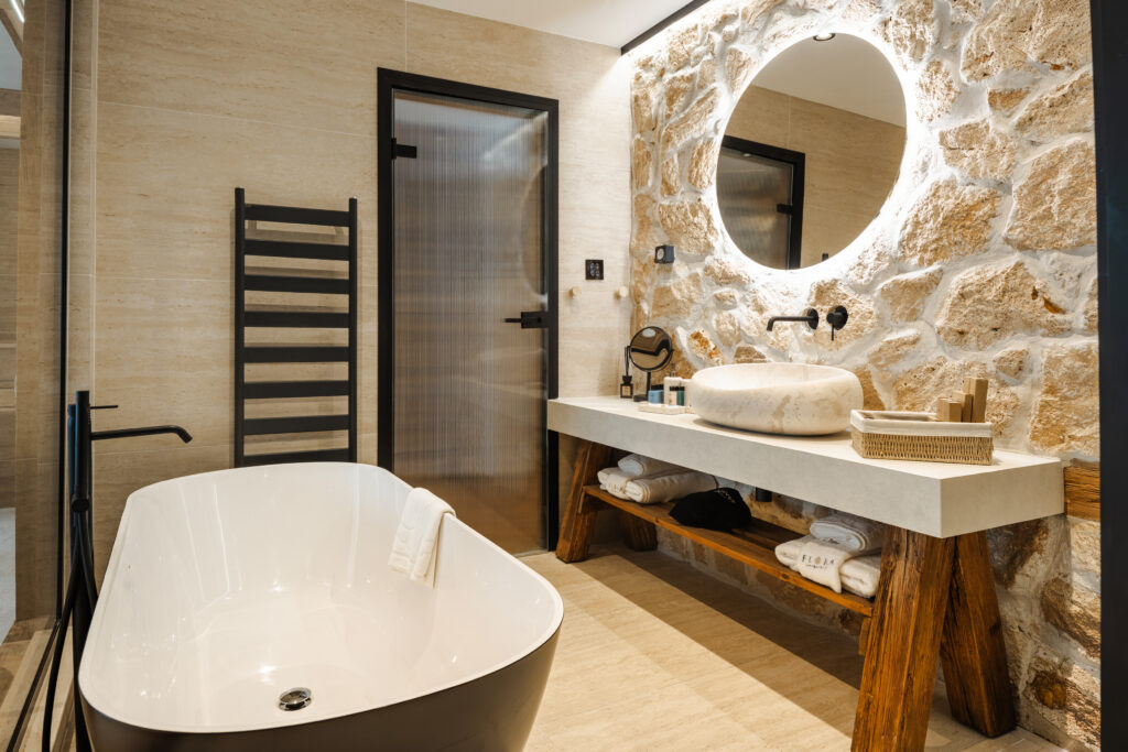 Екстериор в Flora Boutique Hotel – зимен изглед · планинска атмосфера