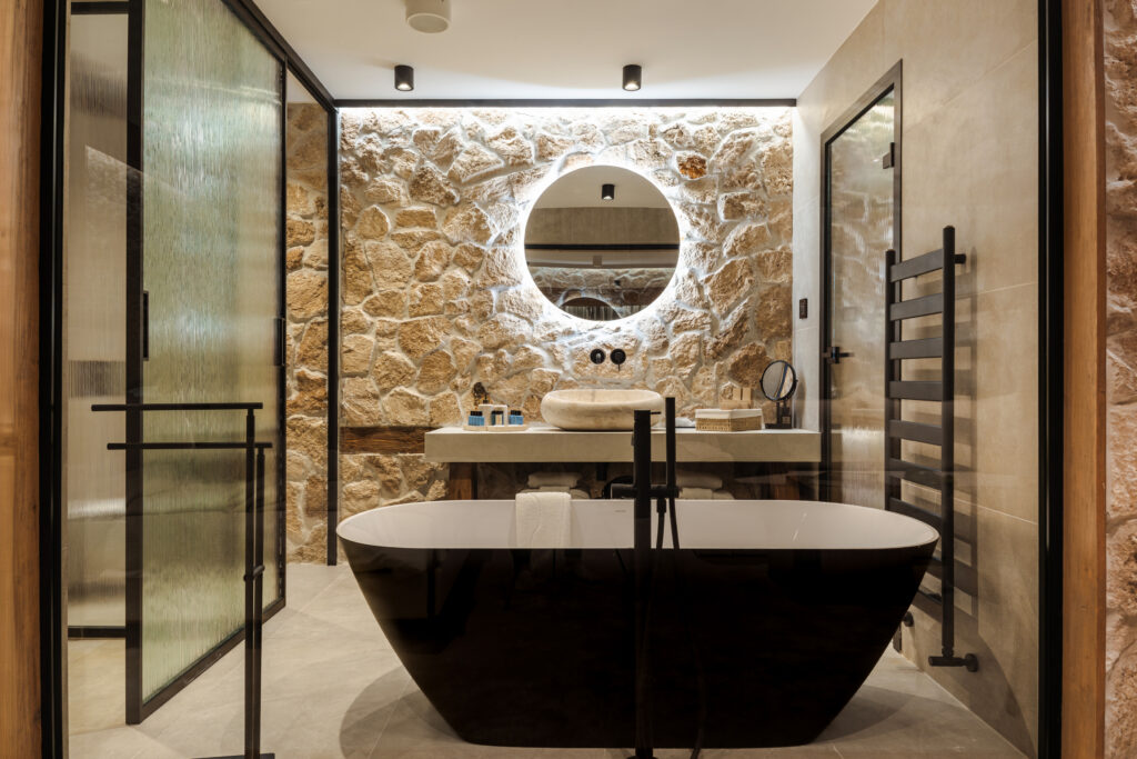 Екстериор в Flora Boutique Hotel – зимен изглед · планинска атмосфера