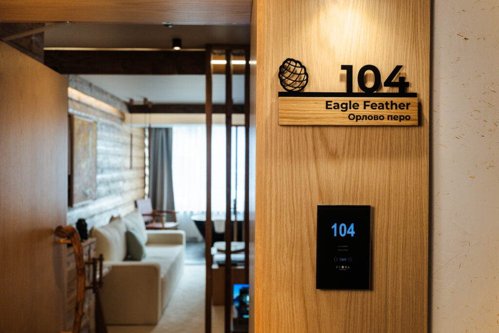 Екстериор в Flora Boutique Hotel – зимен изглед · планинска атмосфера