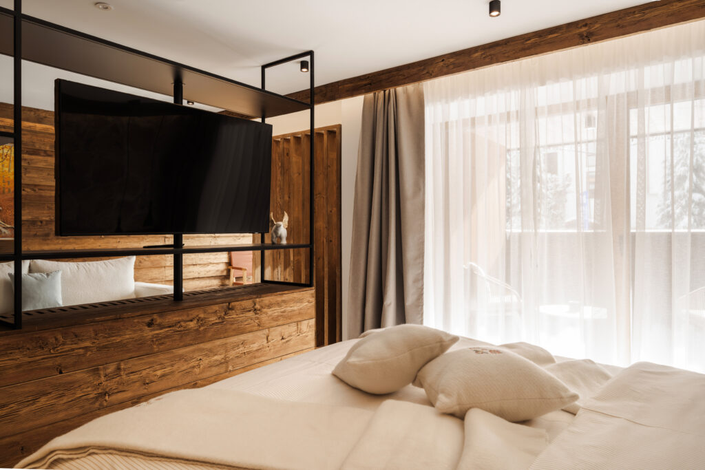 Екстериор в Flora Boutique Hotel – зимен изглед · планинска атмосфера