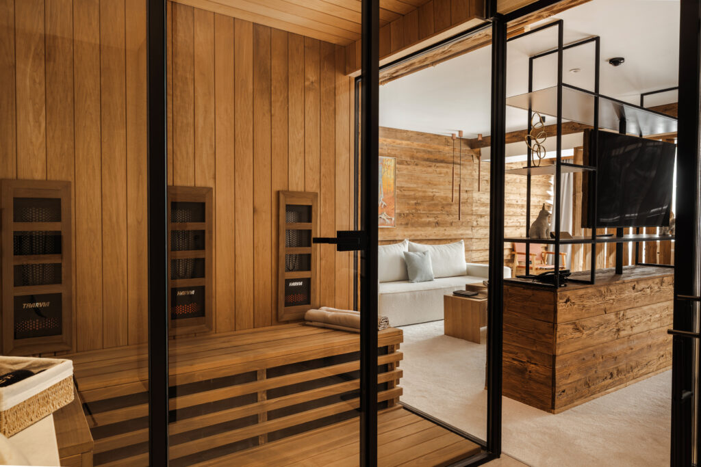 Екстериор в Flora Boutique Hotel – зимен изглед · планинска атмосфера
