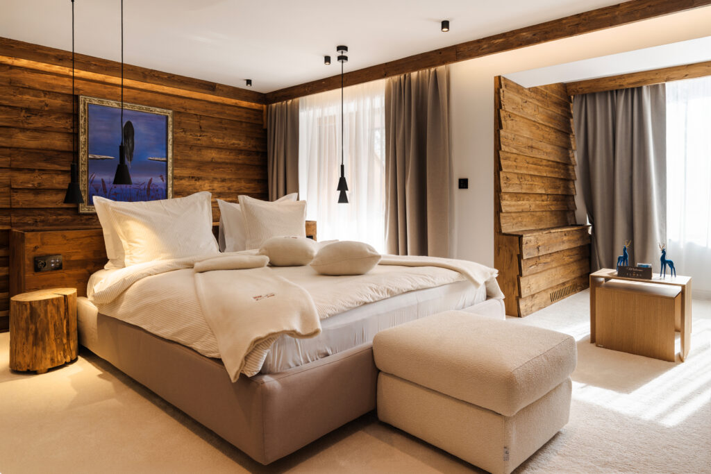 Екстериор в Flora Boutique Hotel – зимен изглед · планинска атмосфера