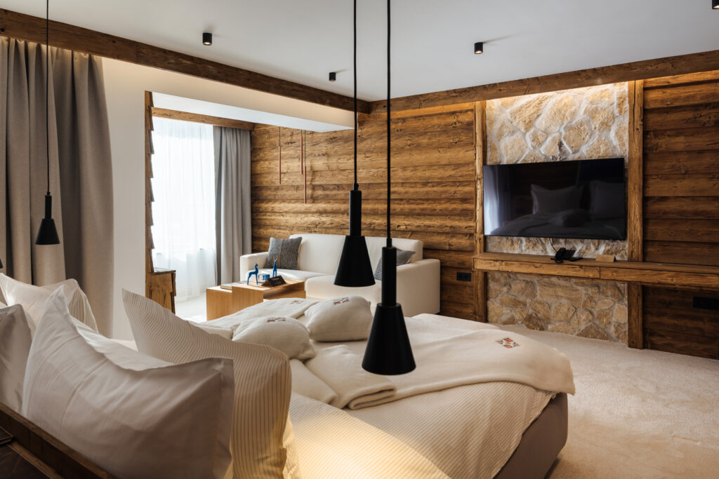 Екстериор в Flora Boutique Hotel – зимен изглед · планинска атмосфера