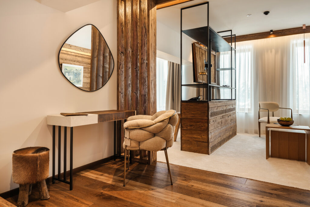 Екстериор в Flora Boutique Hotel – зимен изглед · планинска атмосфера