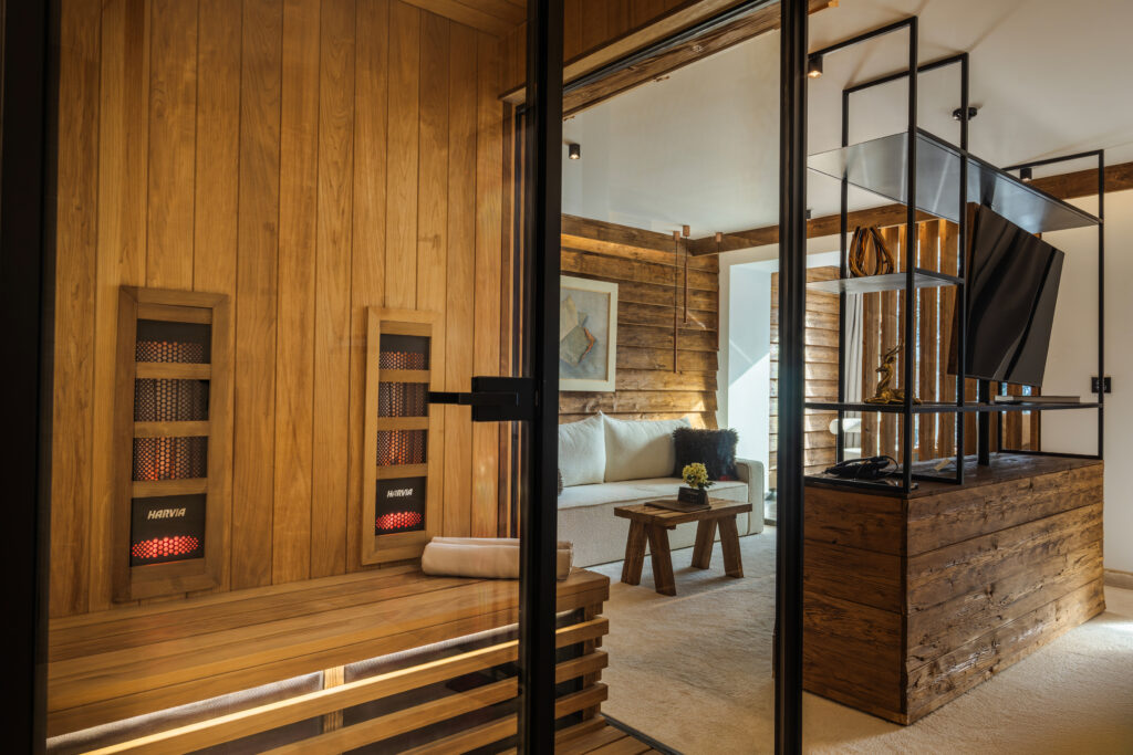 Екстериор в Flora Boutique Hotel – зимен изглед · планинска атмосфера