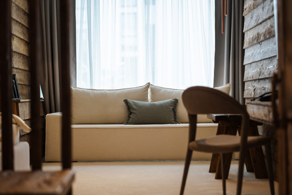 Екстериор в Flora Boutique Hotel – зимен изглед · планинска атмосфера