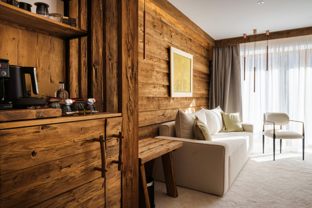 Екстериор в Flora Boutique Hotel – зимен изглед · планинска атмосфера