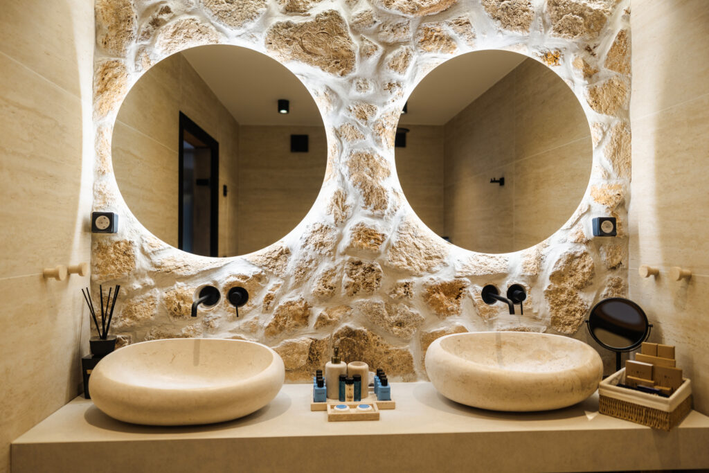 Екстериор в Flora Boutique Hotel – зимен изглед · планинска атмосфера