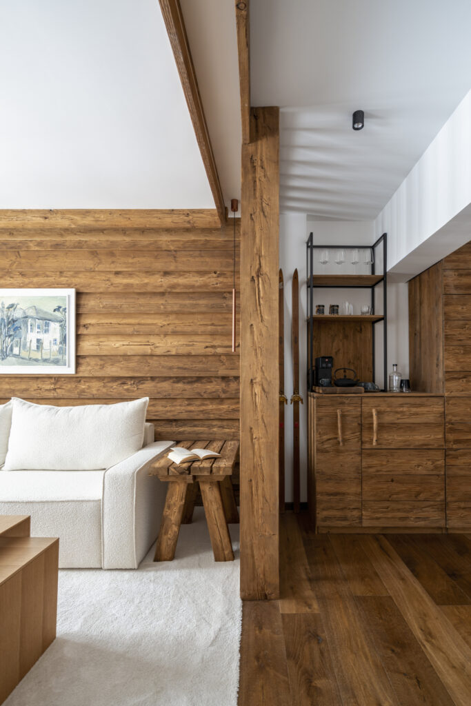 Екстериор в Flora Boutique Hotel – зимен изглед · планинска атмосфера