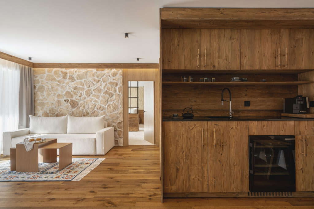 Екстериор в Flora Boutique Hotel – зимен изглед · планинска атмосфера