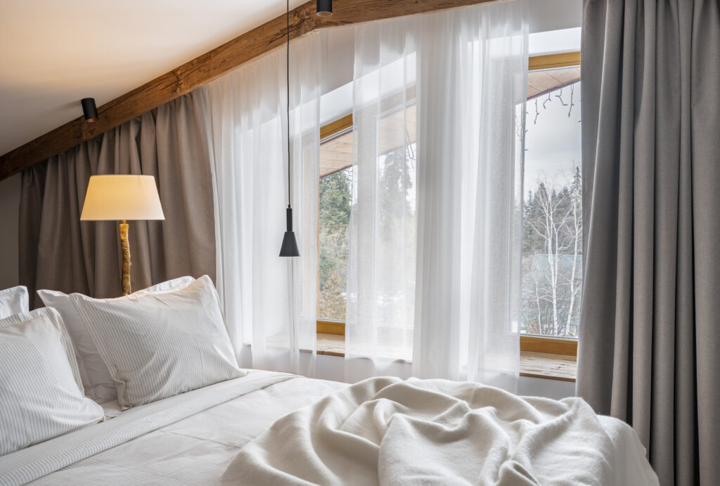 Екстериор в Flora Boutique Hotel – зимен изглед · планинска атмосфера